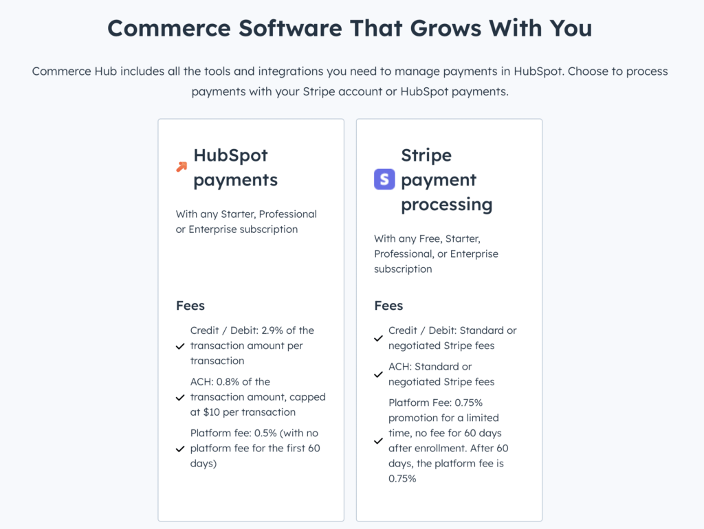 Commerce Hub pricing