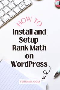 Rank Math seo setup