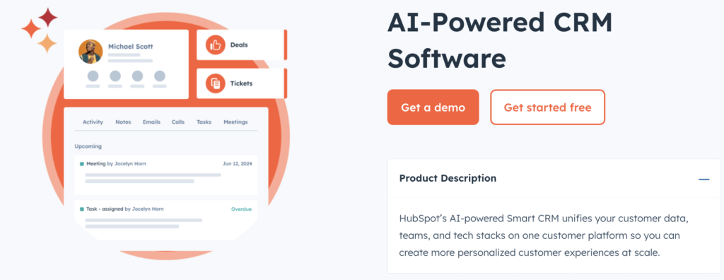 HubSpot free CRM