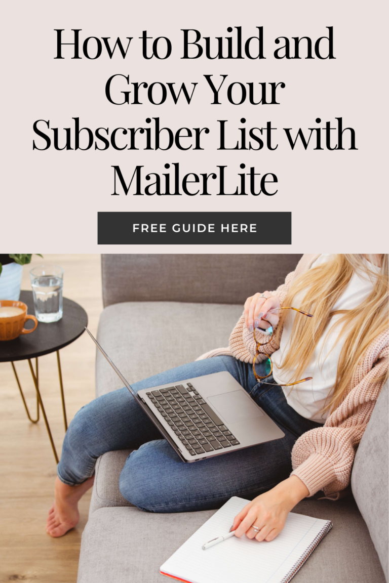 how to build and grow your subscriber list with mailerlite